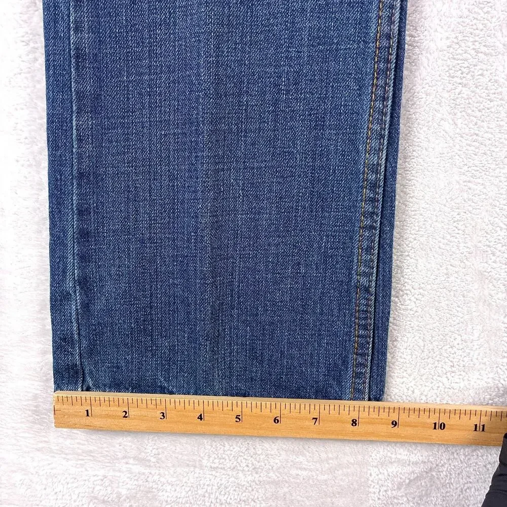 VTG Levis 527 Jeans Mens 32x30 Faded Whiskered Boot Cut Classic Western Y2K